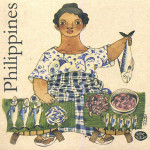 Papemelroti postcards philippine fish vendor