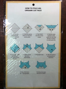 noted origami cat instructions