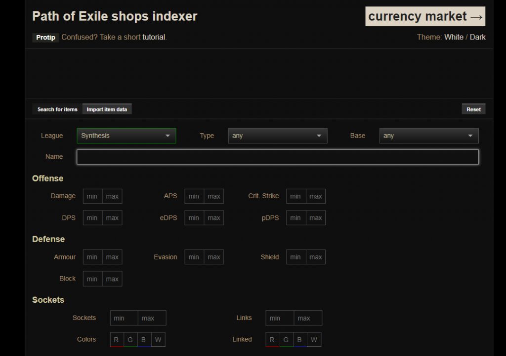 path of exile poe trade